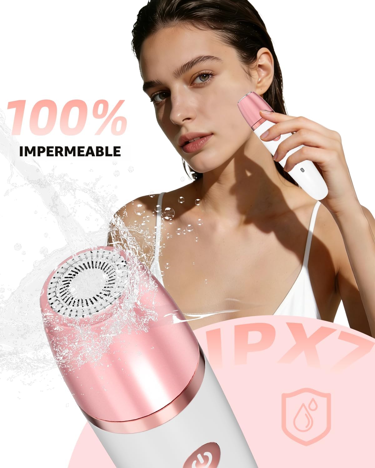 Ufree Maquinilla de Afeitar Eléctrica 3 en 1 para Mujer, Regalos pa...