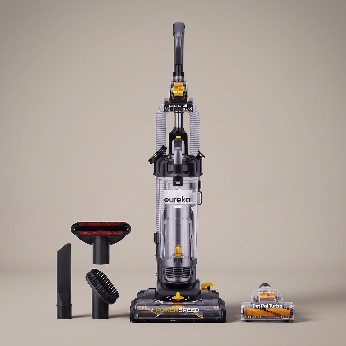 EUREKA PowerSpeed Aspiradora vertical ligera y potente para alfombr...