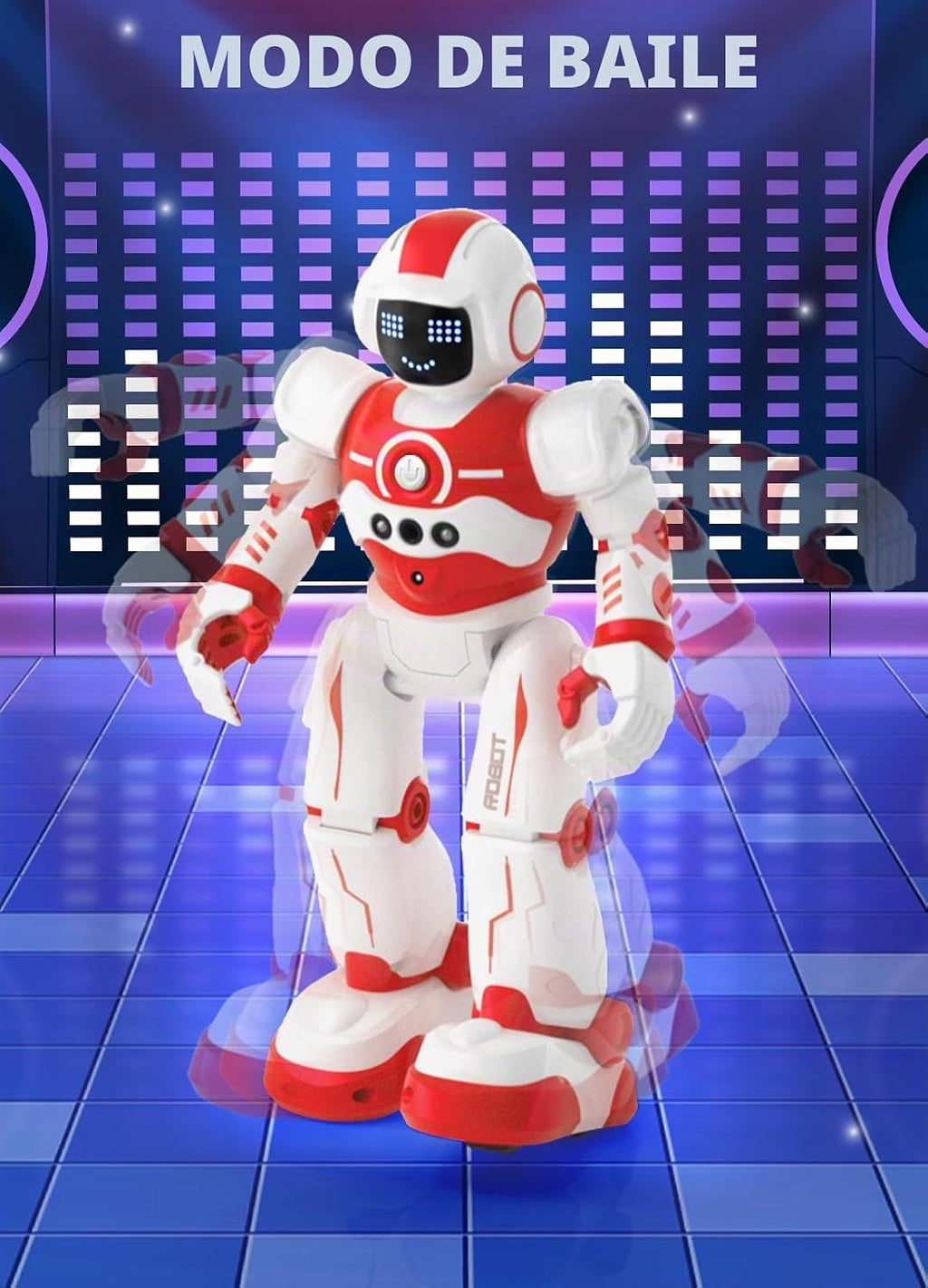 EduCuties Robot Juguetes para niños, robots recargables de control...