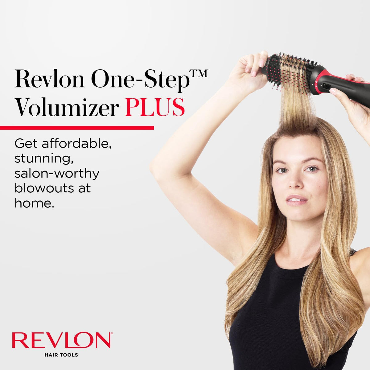 REVLON One-Step Volumizer Plus secador de pelo y estilizador, barri...