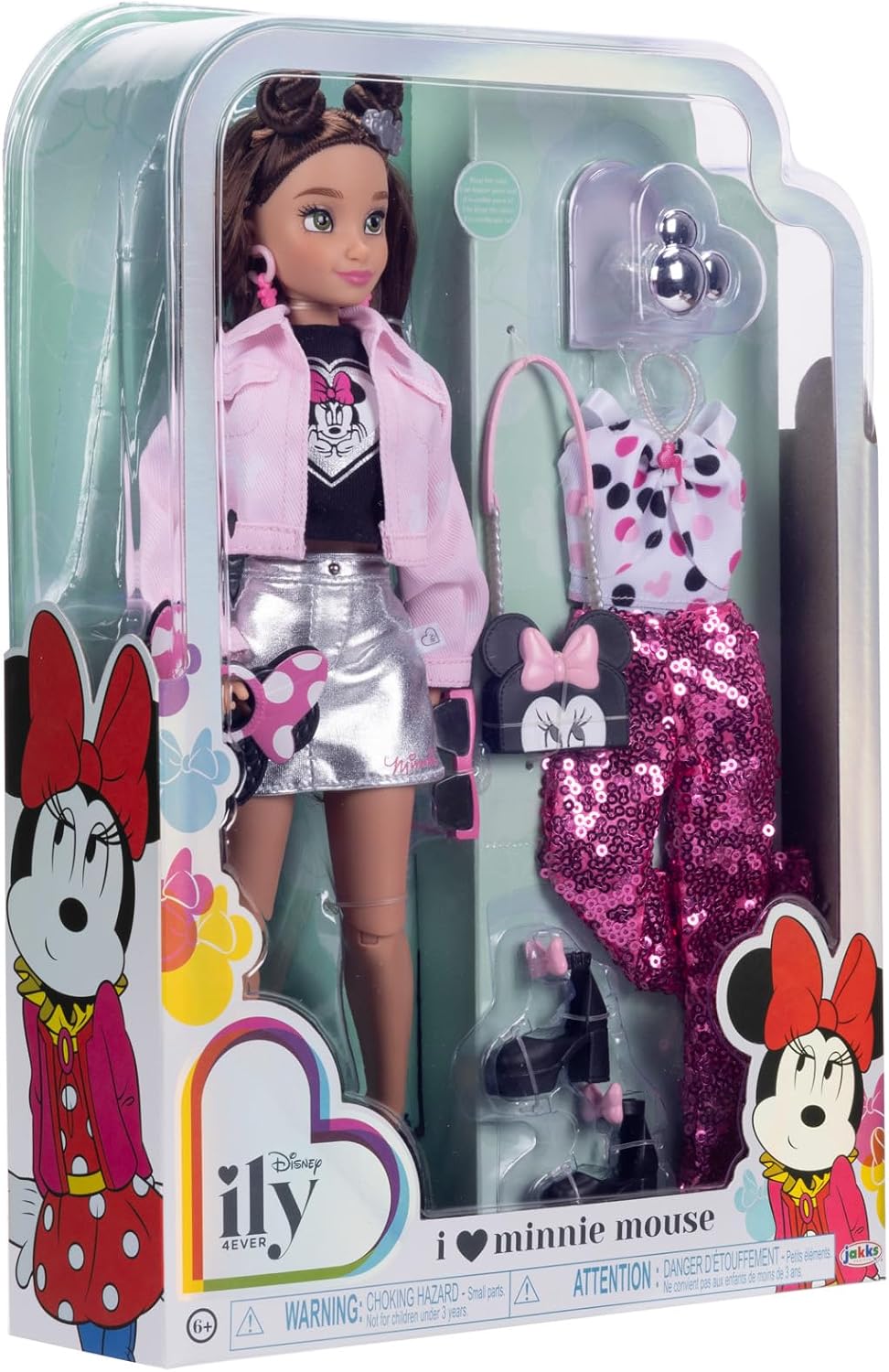 Disney ILY 4ever Muñecas de moda inspiradas en Minnie de 11.5 pulga...