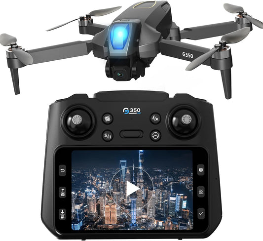 Dron con cámara 4.5 "pantalla LCD en el controlador, Drone con...