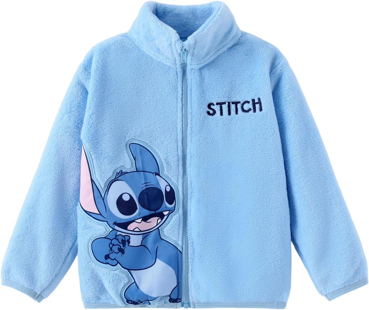 Disney Stitch Frozen Elsa Minnie Mickey - Chaqueta de forro polar p...