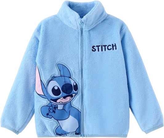 Disney Stitch Frozen Elsa Minnie Mickey - Chaqueta de forro polar p...