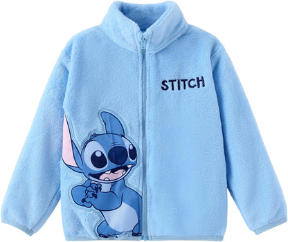 Disney Stitch Frozen Elsa Minnie Mickey - Chaqueta de forro polar p...