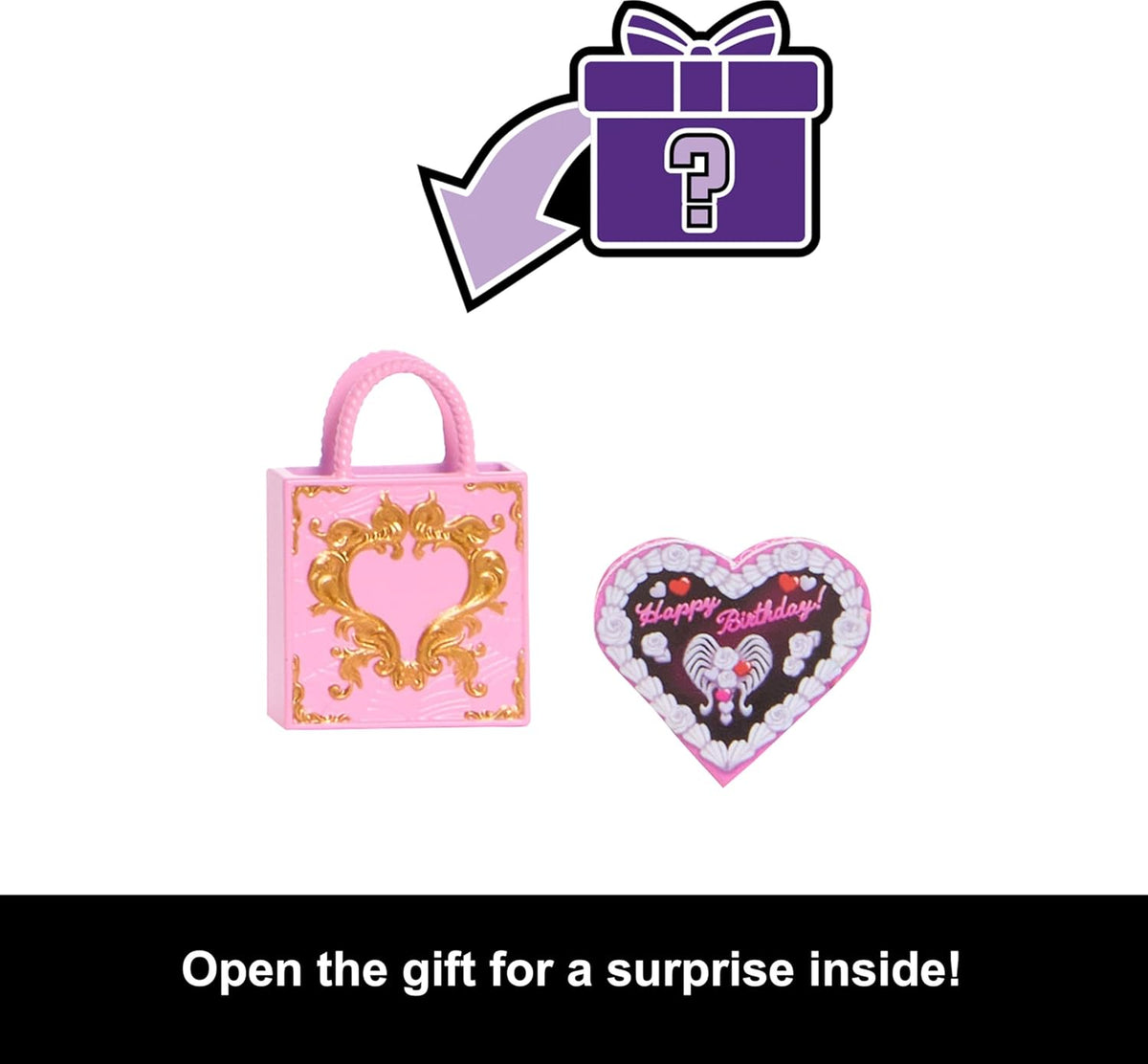Monster High Muñeca Asteria de Cupido de cumpleaños dulce y aterrad...