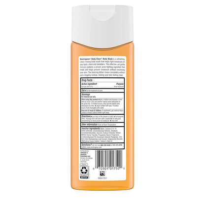 Neutrogena Body Clear Body Wash, 8.5 onzas líquidas
