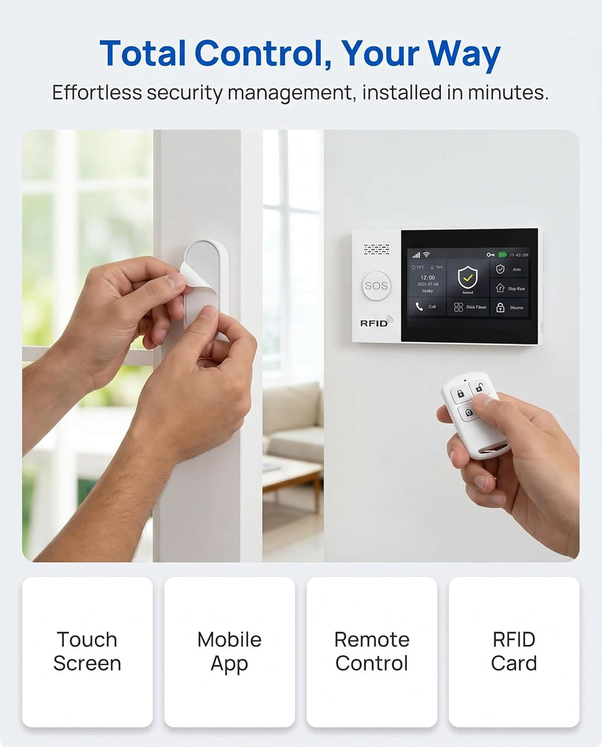 Sistemas de seguridad para el hogar Sistema de alarma para la segur...