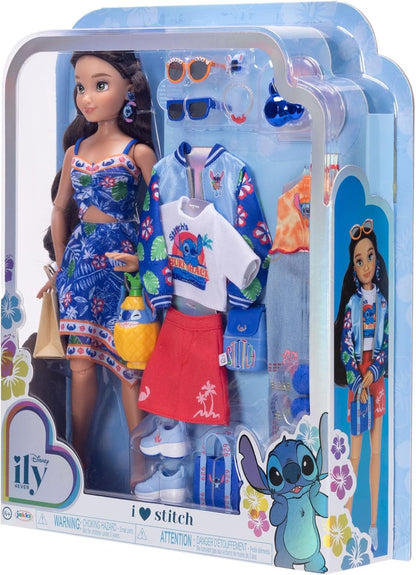 Disney ILY 4EVER - Muñeca de moda inspirada en la puntada, 11.5 pul...