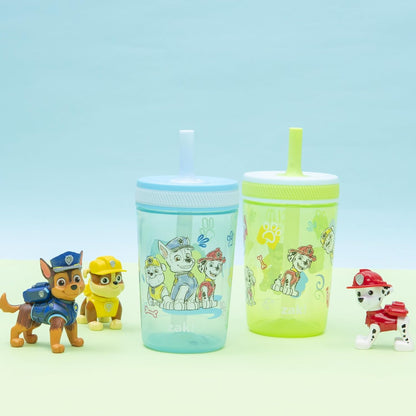 Zak Designs PAW Patrol Kelso - Vasos Sippy para niños pequeños para...