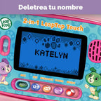 LeapFrog Leaptop 2-en-1 táctil, Rosado