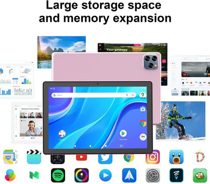 ICONLINK - Tablet Android 16 de 10 pulgadas, 12 (3+9) GB RAM+64GB R...