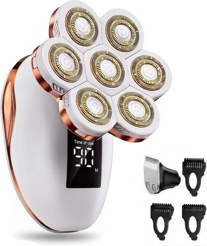 Maquinillas de afeitar eléctricas para mujer - Afeitadora rotativa...