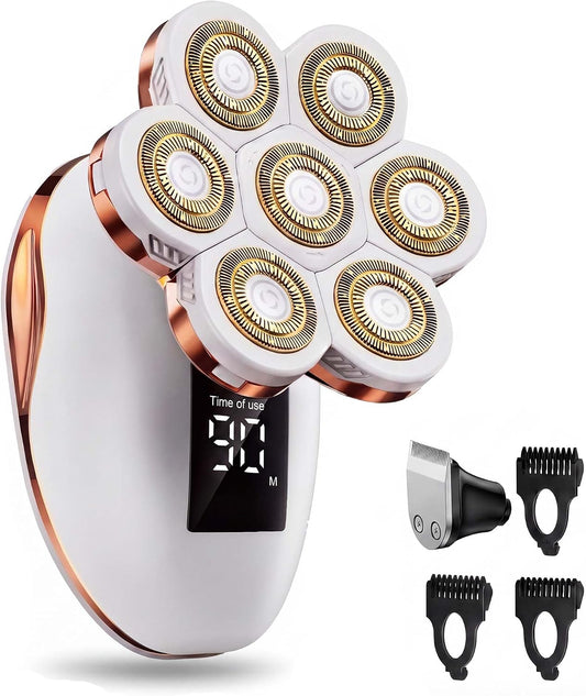 Maquinillas de afeitar eléctricas para mujer - Afeitadora rotativa...