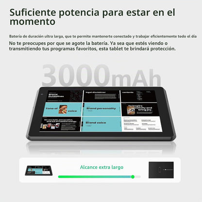 IWEGGO Tablet Android 14 con funda, 7 pulgadas 8 GB RAM+32 GB ROM\/...