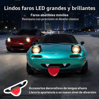 LEOSO LD1804 1\/18 RWD Mazda MX-5 RC Coche de deriva Azul | Mini mo...