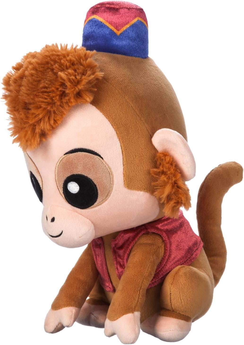 DISNEY STORE Peluche oficial de Abu Aladdin, peluche de Disney Side...