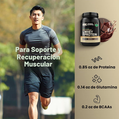 Optimum Nutrition Estándar dorado 100% Proteína de Suero de Leche e...