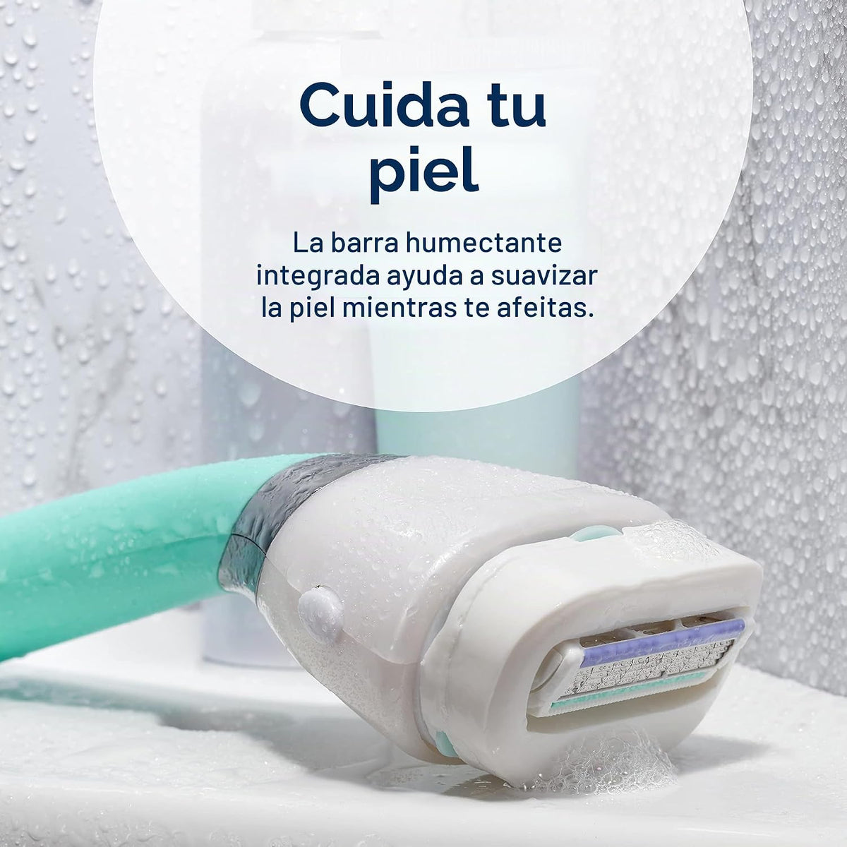 Maquinillas de afeitar Schick Intuition Sleek para mujeres con piel...