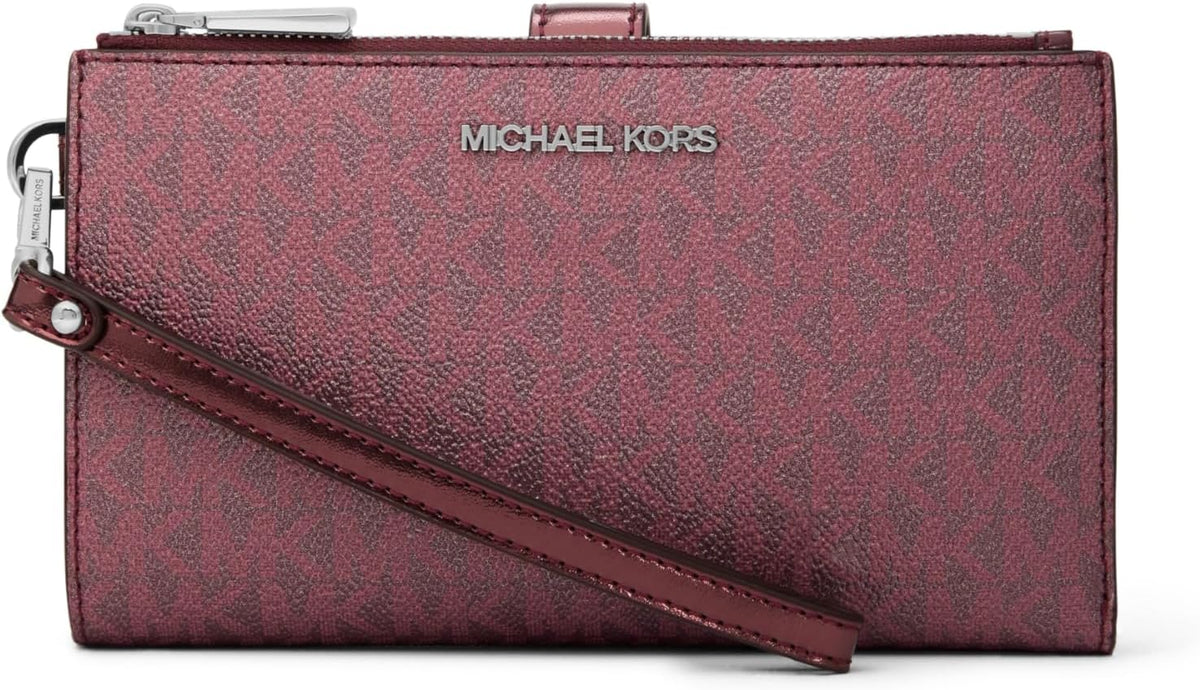 Michael Kors - Cartera de viaje con doble cremallera, de PVC