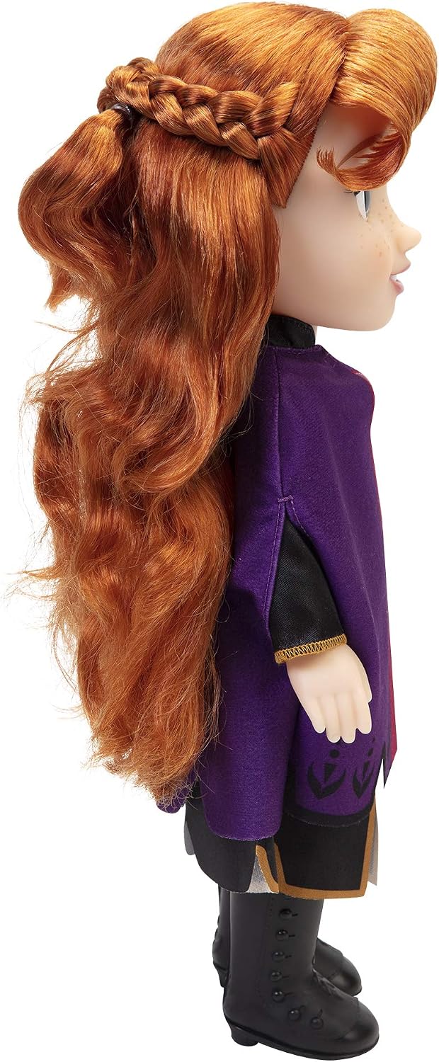 Disney Frozen 2 Muñeca de viaje Anna, 14 pulgadas de alto