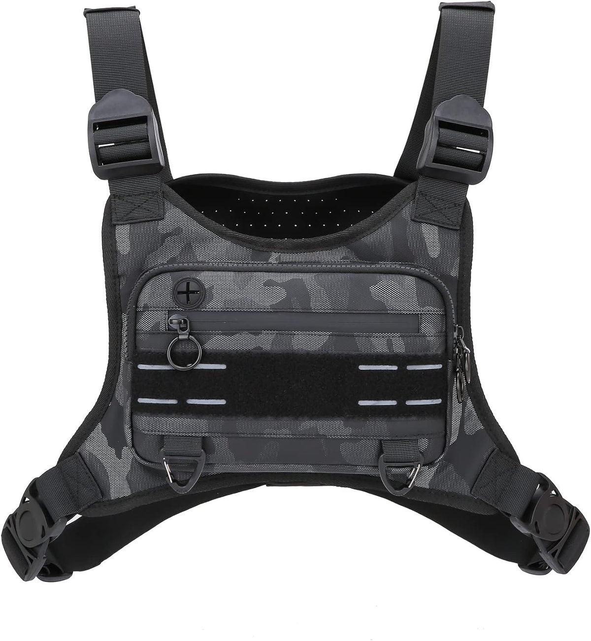 Muserise Bolsa de pecho deportiva para hombres y mujeres, resistent...