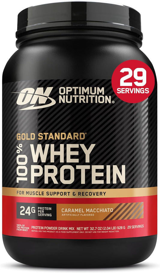 Optimum Nutrition New Flavor Gold Standard 100% proteína de suero e...