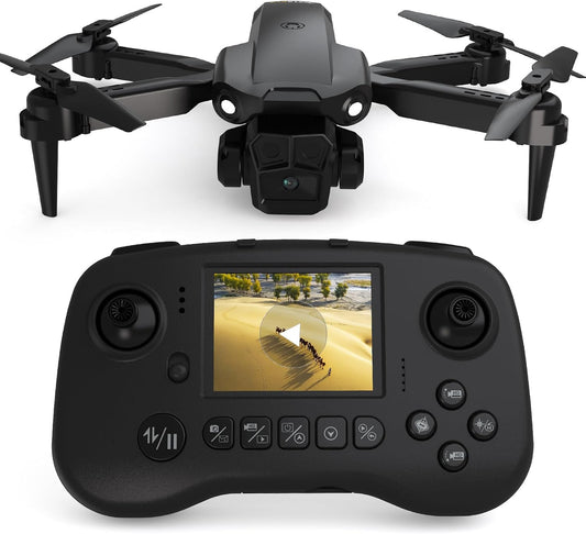 TD12Pro Drone con cámara 1080P para adultos\/niños, drones RC FPV c...