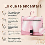 Cambiador de pañales portátil, grande, impermeable, cambiador de vi...