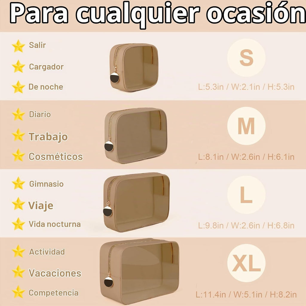 YOPCDJ 4 bolsas de pañales de varios tamaños, Marrón, Práctico, cla...