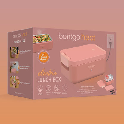 Bentgo Heat - Fiambrera eléctrica - Calentador de alimentos portáti...