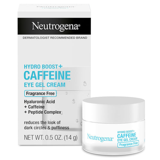 Neutrogena Hydro Boost + Crema de ojos para ojeras e hinchazón, cre...