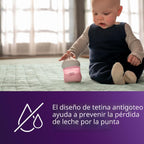 Philips Avent Biberones naturales, flujo lento, 4 onzas, sin BPA, p...