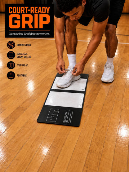 AKA SPORTS GEAR Alfombrilla adhesiva portátil para baloncesto y vol...