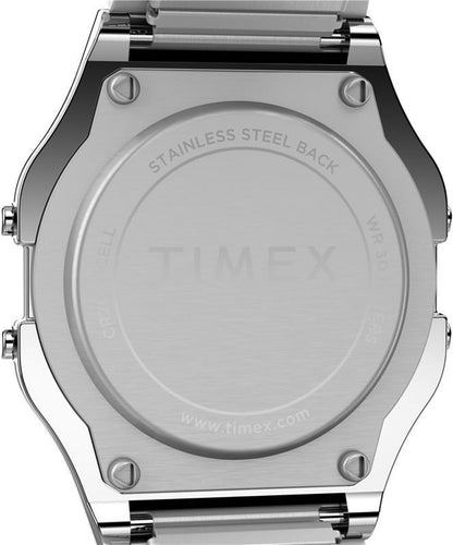 Timex Reloj digital clásico de 34 mm, para hombre
