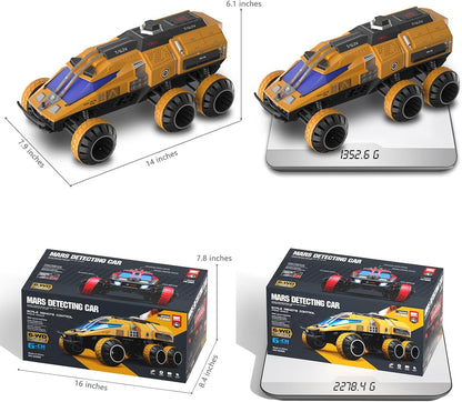 BAODWAM Auto a control remoto, 6 ruedas 2.4GHz 1:12 RC camión de ju...