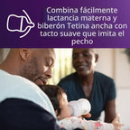 Philips Avent Biberones naturales, flujo rápido, 11 onzas, sin BPA,...