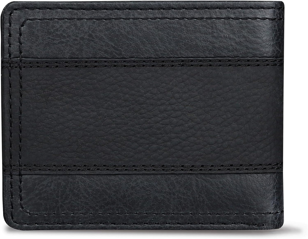 Columbia Billetera plegable delgada RFID para hombre con ventana de...