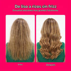 Conair Rizador de barril XL de doble cerámica de 1 ¼ pulgadas, azul...