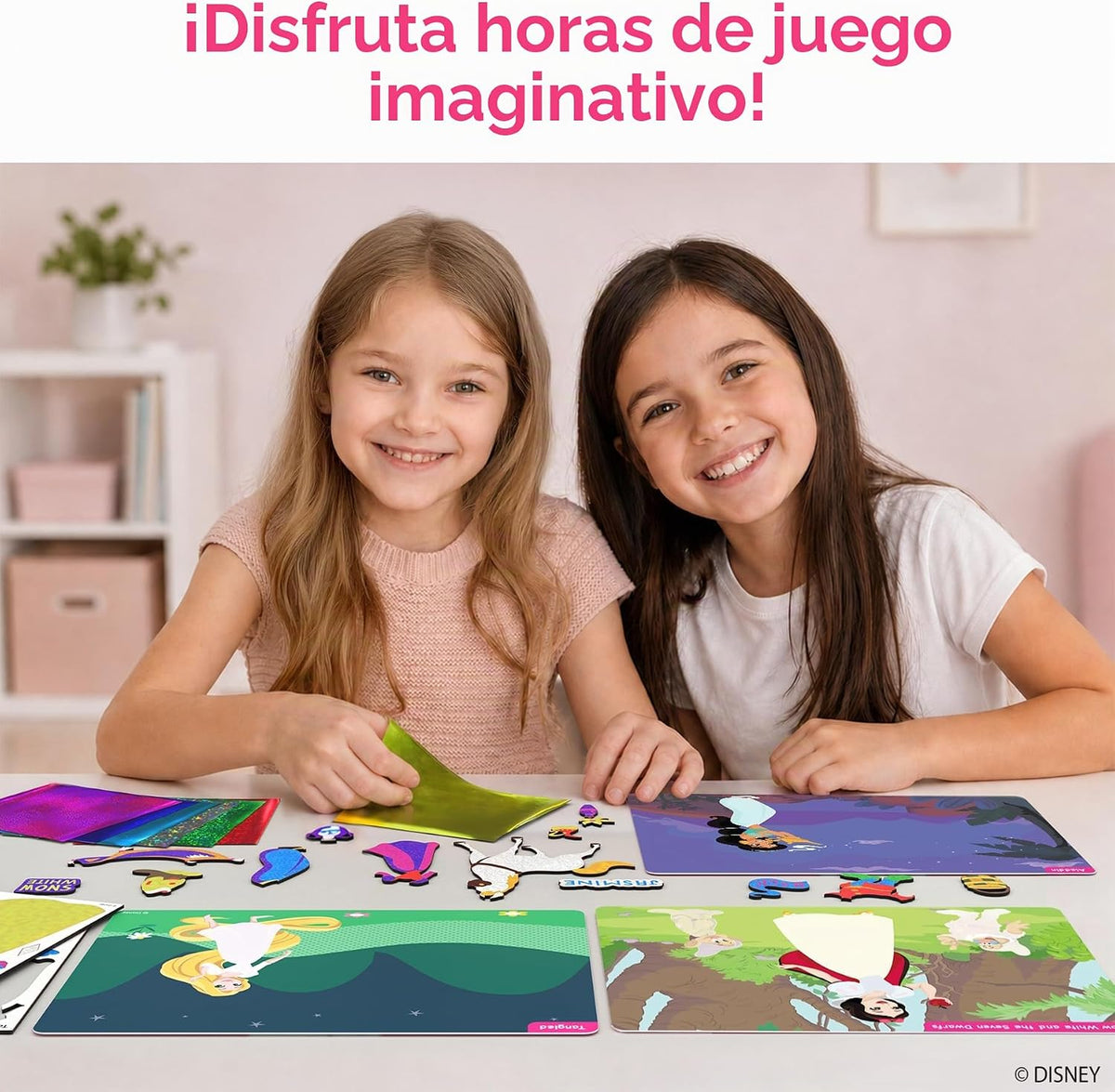 Skillmatics Foil Fun Disney Princess, kit de arte y manualidades |...