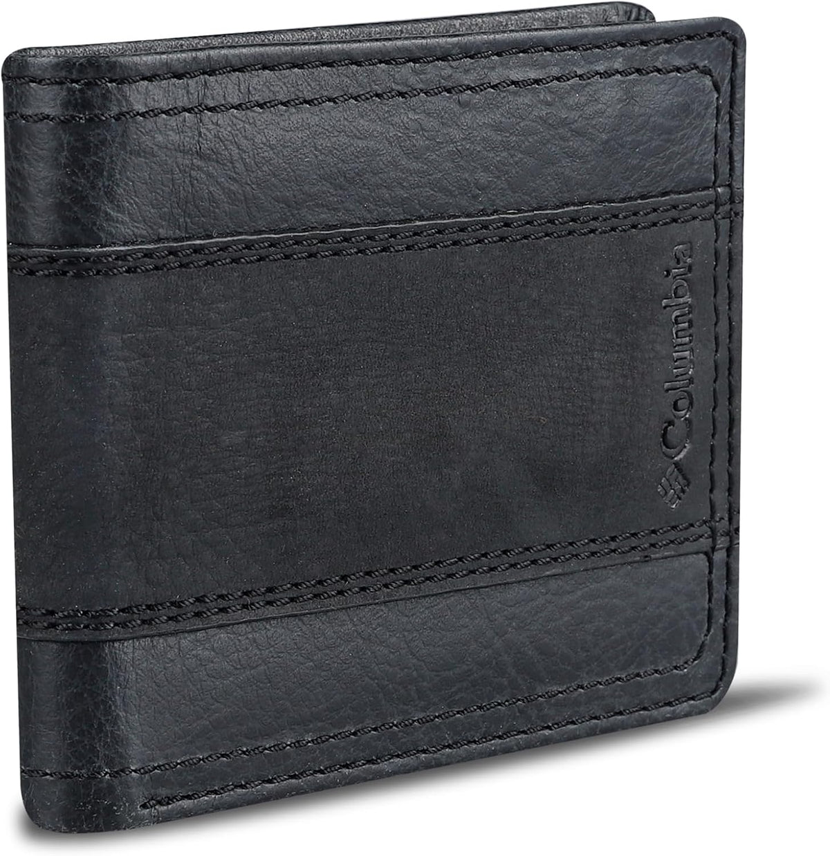 Columbia Billetera plegable delgada RFID para hombre con ventana de...