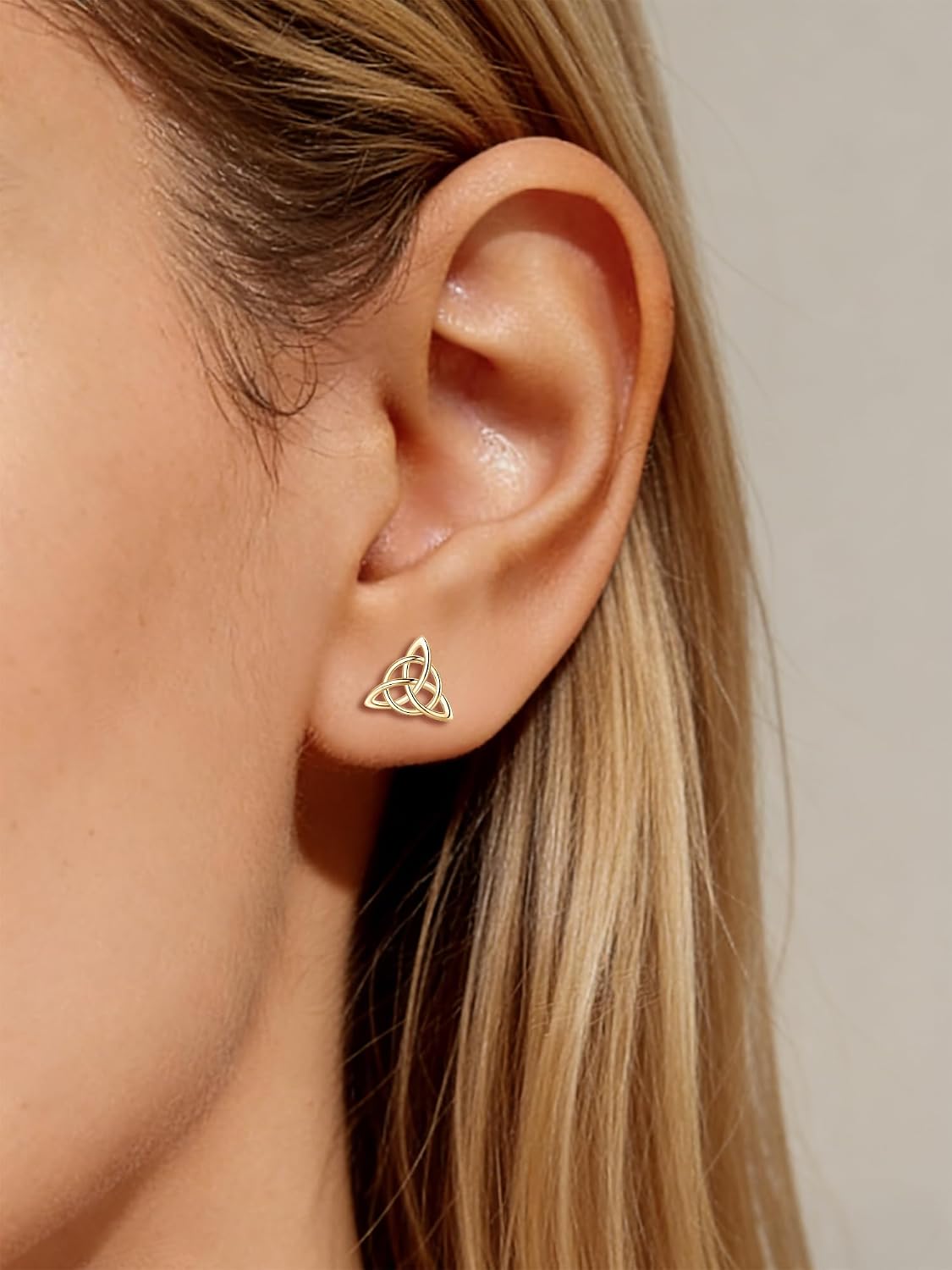 ChicSilver Pendientes celtas para mujer de plata de ley hipoalergén...