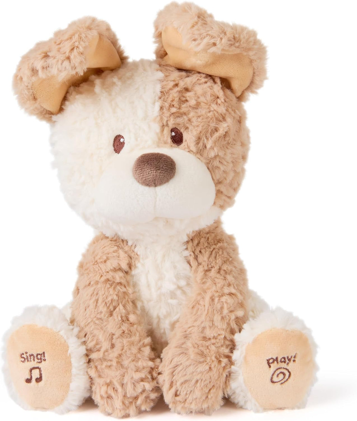 GUND Baby Peeki Puppy Peluche musical animado interactivo de 12 pul...