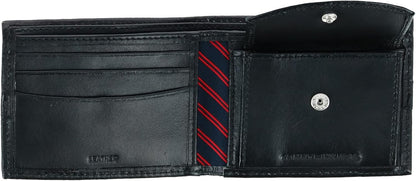 Tommy Hilfiger Cartera Passcase para hombre con ventana de identifi...
