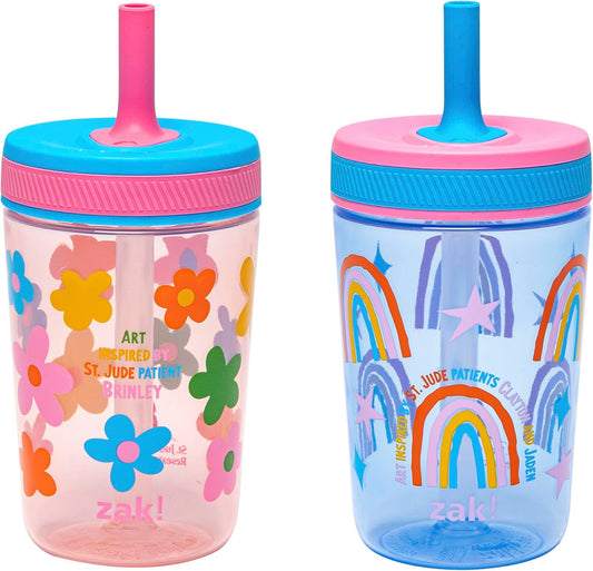 Zak Designs Vasos Kelso a prueba de fugas de 15 onzas que beneficia...