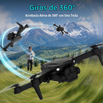 TD12Pro Drone con cámara 1080P para adultos\/niños, drones RC FPV c...