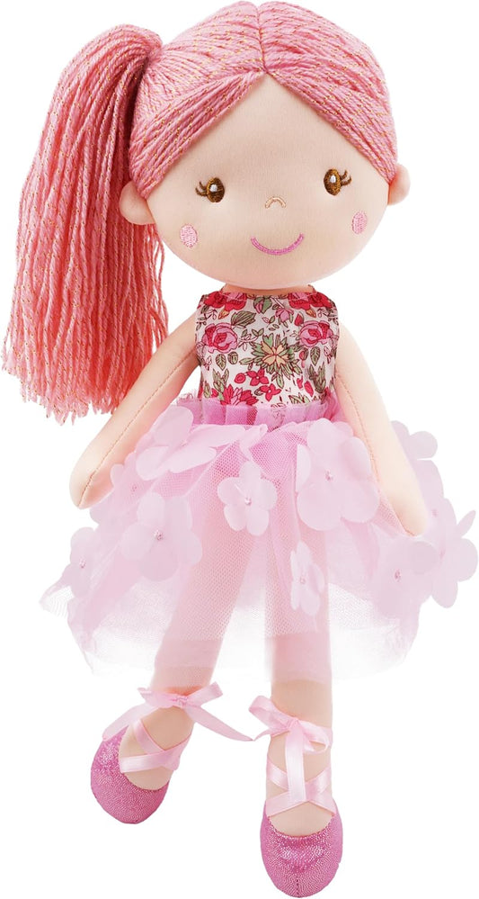 June Garden - Muñeca de felpa Rosalie Ballerina de 18 pulgadas, ves...