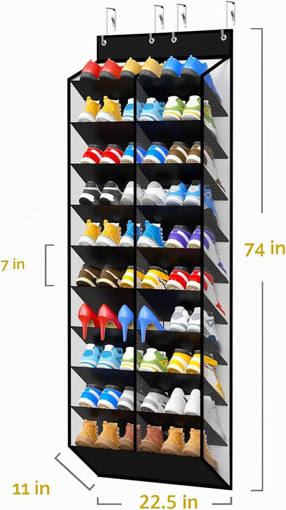 KEEPJOY Organizador de zapatos de gran capacidad para colocar sobre...