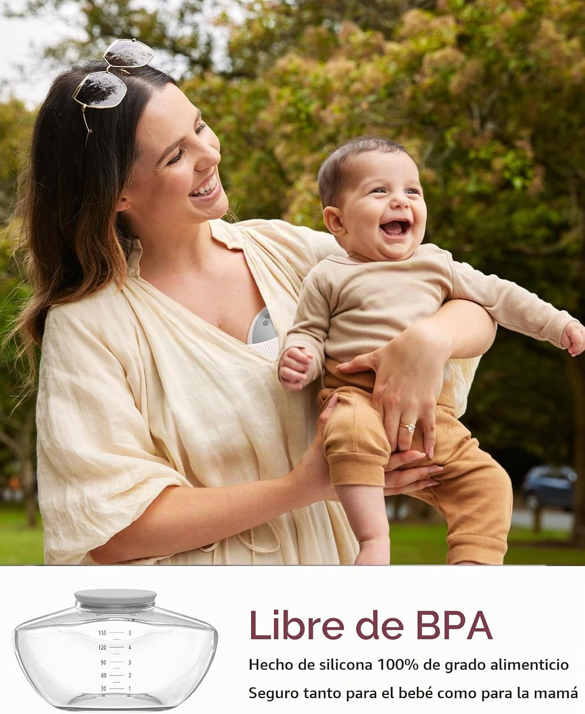Momcozy - Accesorios de repuesto originales para el Mobile Flow mej...
