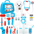 Meland Kit médico con cachorro para niños, juguete de simulación de...